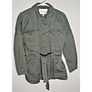 Derek Lam IOC Athleta Army Jacket Khaki Green Womens Size Extra Small XS VGC